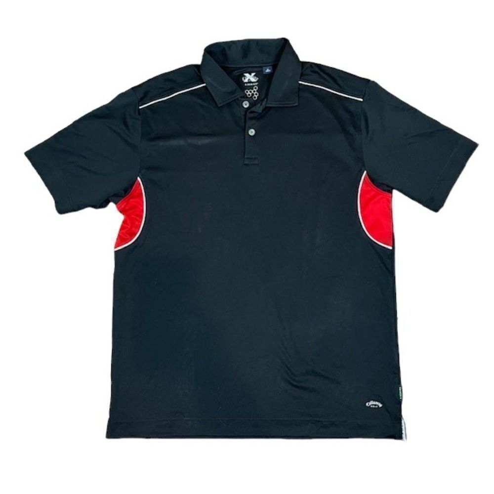 Callaway Golf Men's X Series Polo Black with Red Size XL‎
